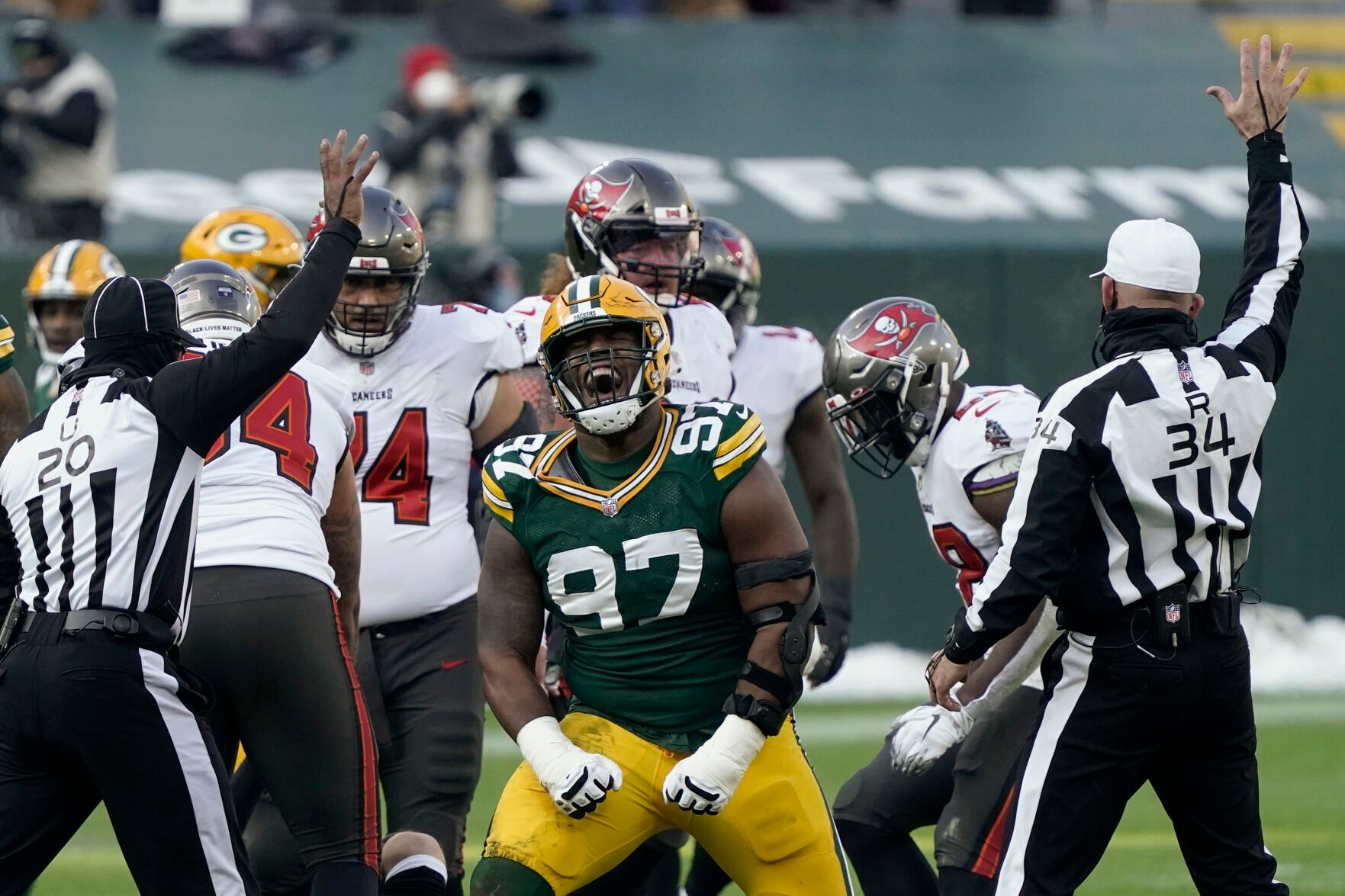 Buccaneers Packers Football